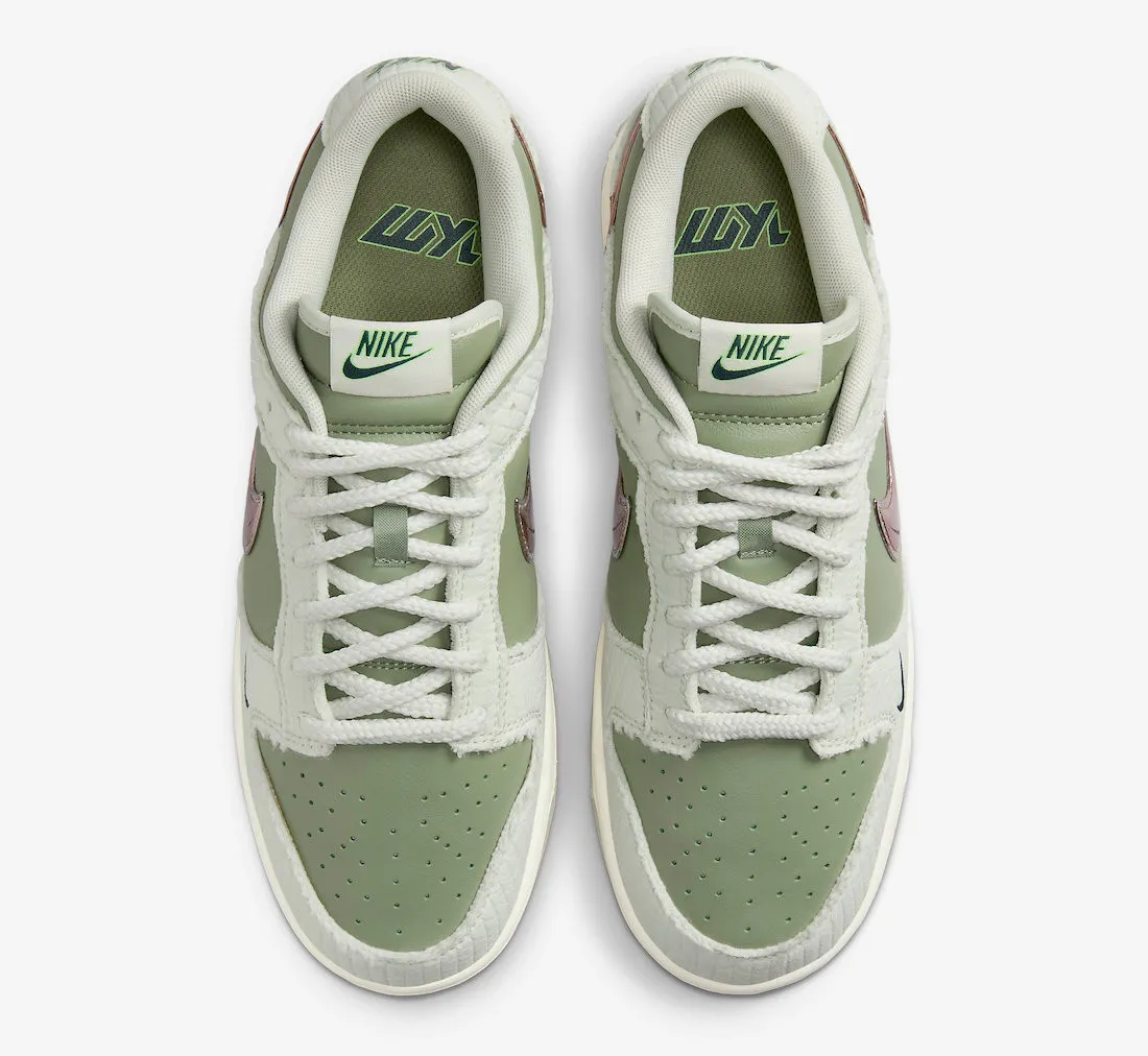 Nike SB Dunk Low Be 1 Of One Sea Glass Rose Gold Sail Deep Jungle FQ0269-001