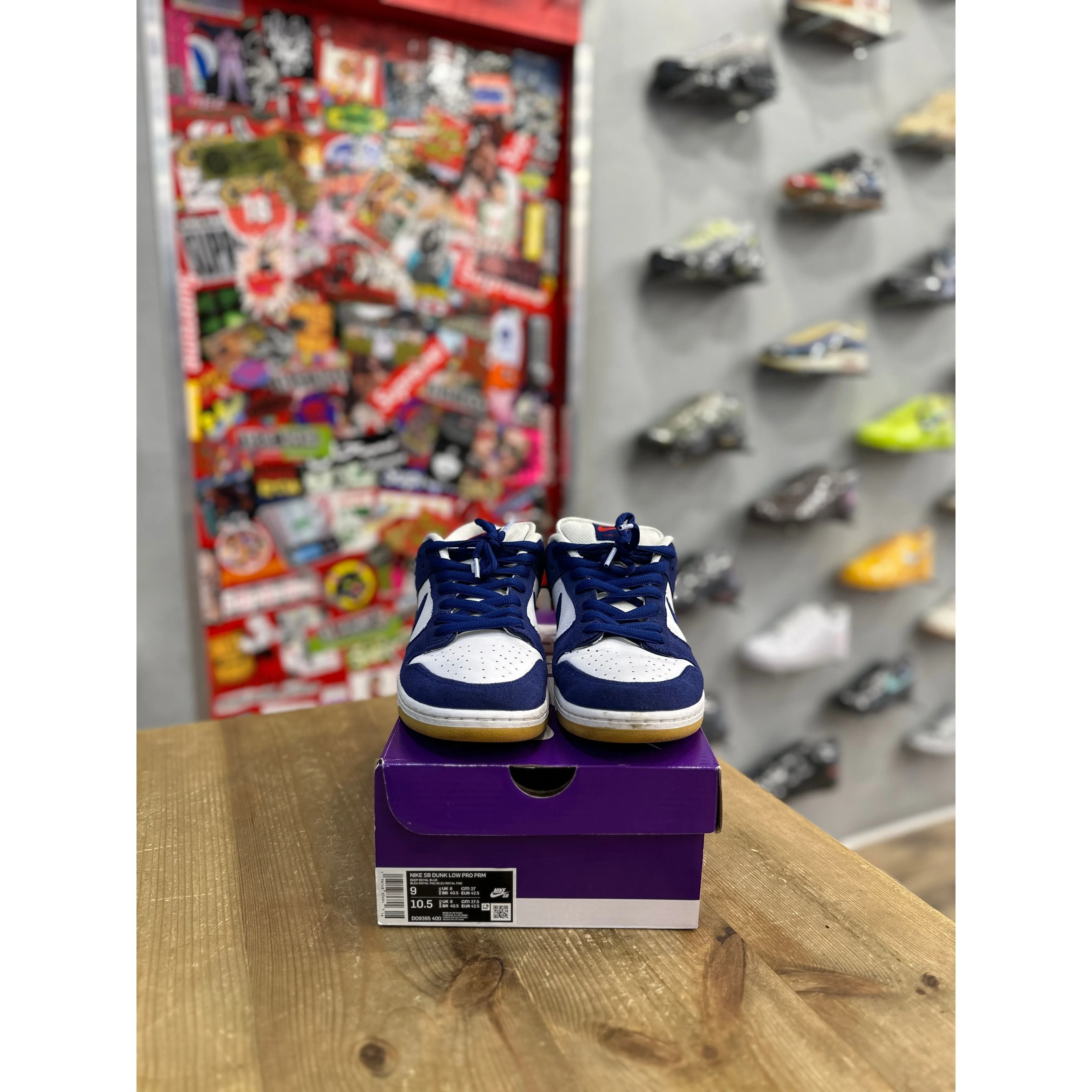 Nike SB Dunk Low Los Angeles Dodgers UK 8