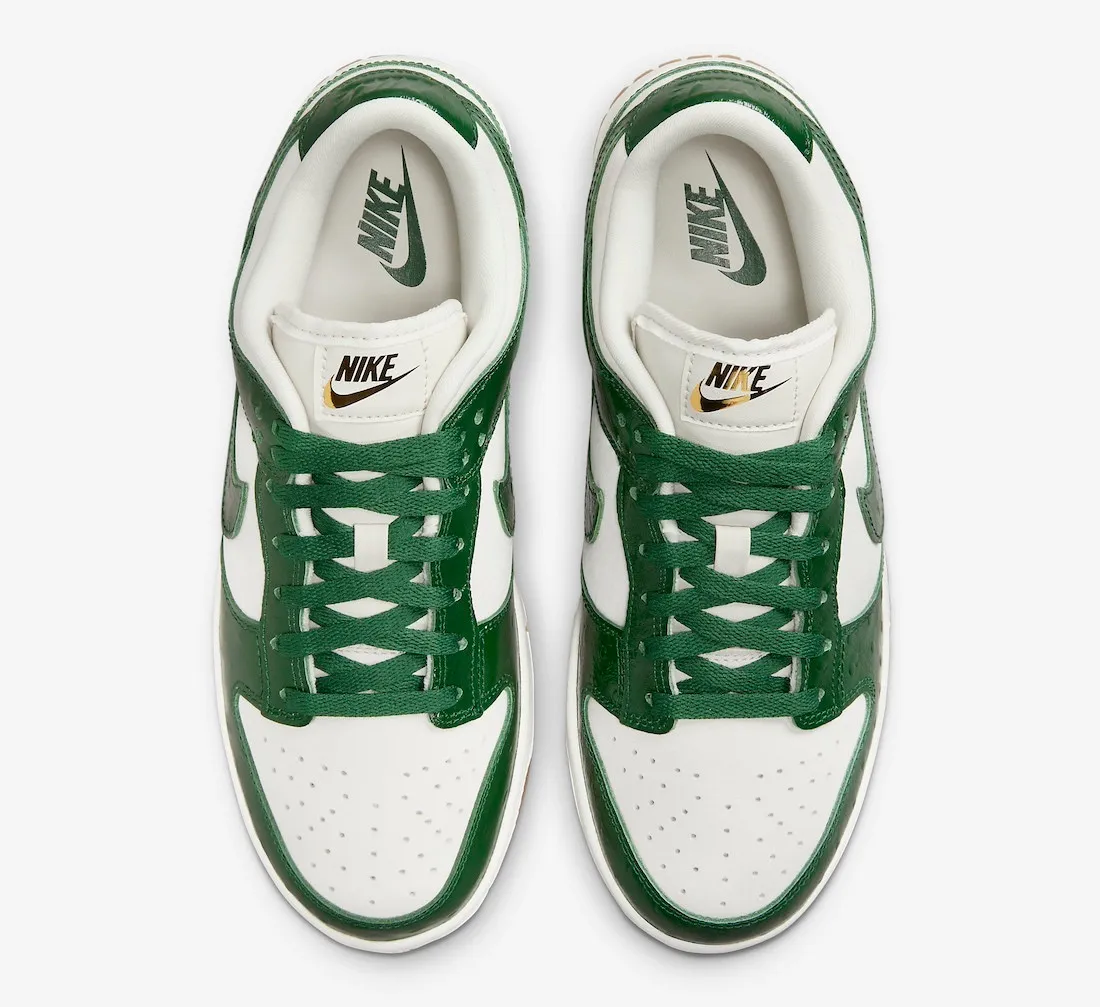 Nike SB Dunk Low LX Phantom Gorge Green Sail Metallic Gold FJ2260-002