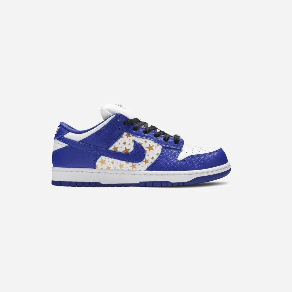 NIKE  SB DUNK LOW SUPREME STARS HYPER ROYAL