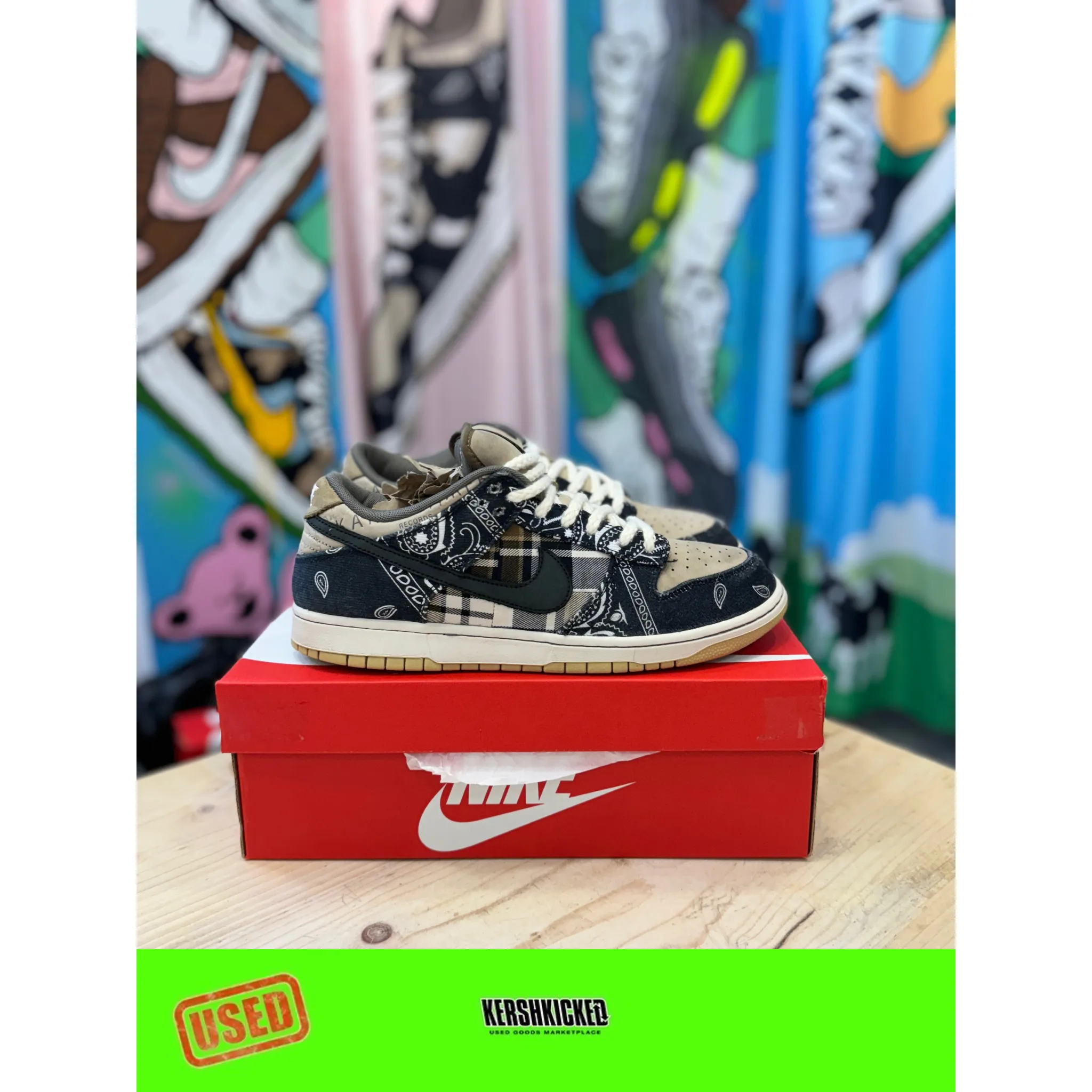 Nike SB Dunk Low Travis Scott UK 10