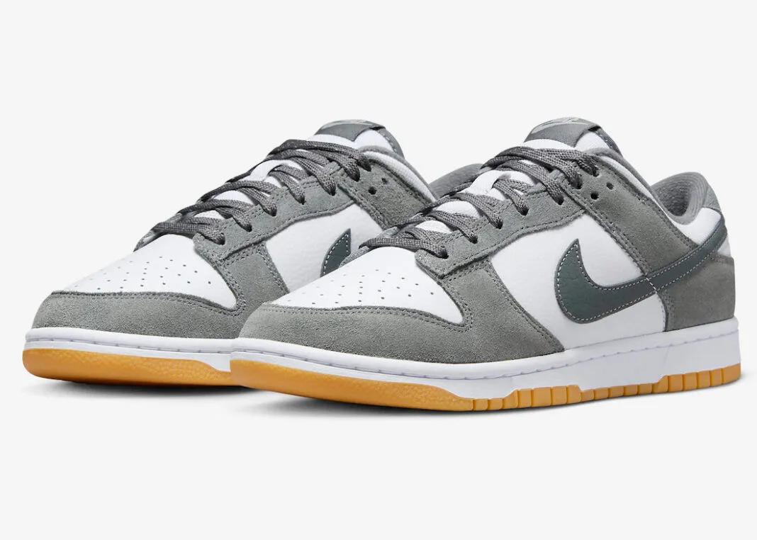 Nike SB Dunk Low White Smoke Grey Gum FV0389-100