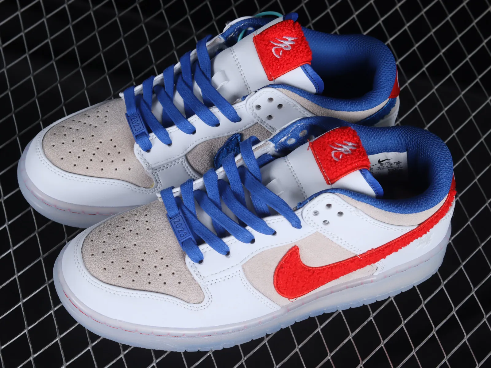 Nike SB Dunk Low Year of the Rabbit Sail Dark Blue Red White DR5688-100