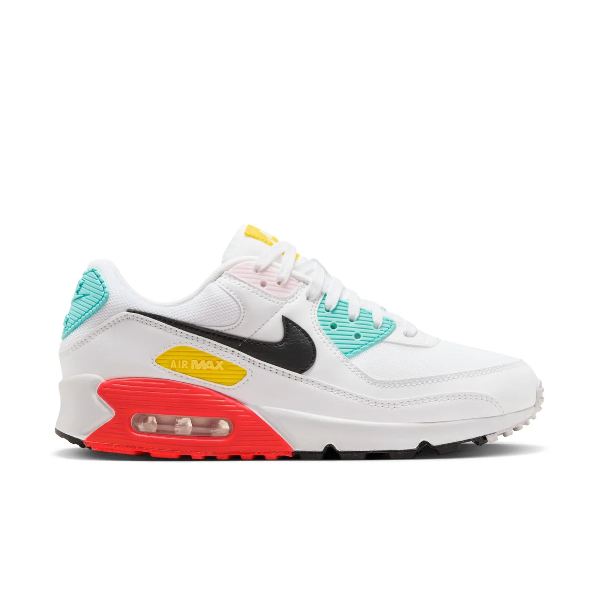 Nike - Women - Air Max 90 NN  - White/Black/Pink/Crimson