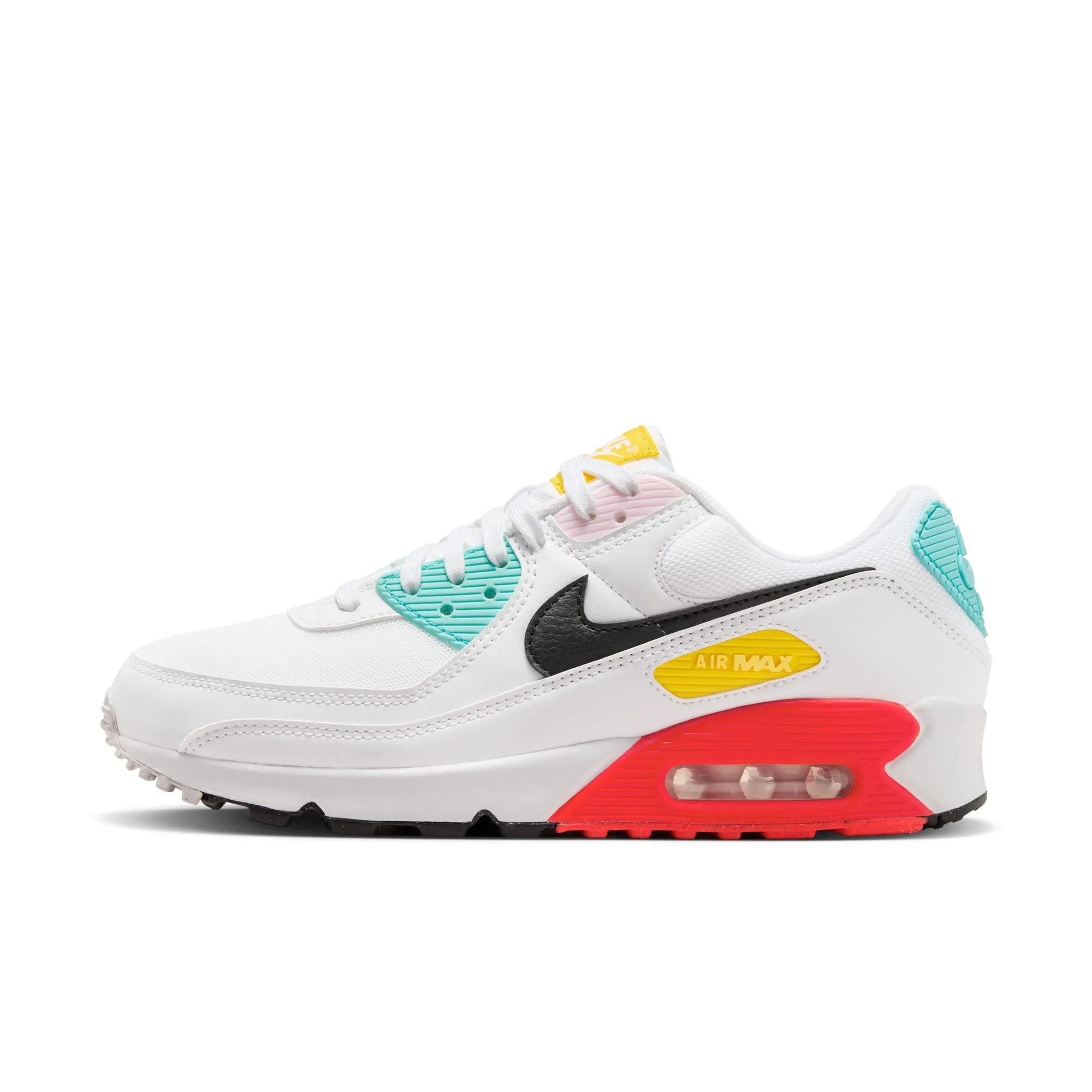 Nike - Women - Air Max 90 NN  - White/Black/Pink/Crimson