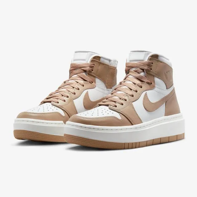 Nike women's air jordan 1 elevate high (desert/ cream/ white