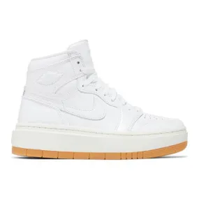 Nike women's air jordan 1 elevate high se (white gum/ white/ white/ sail/ gum light brown) sizes 5-1