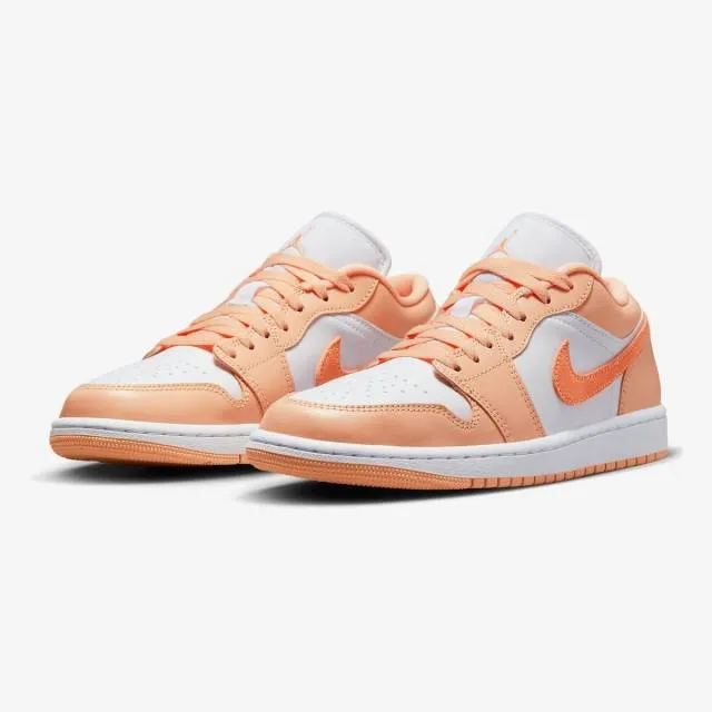 Nike women's air jordan 1 low (sunset haze/ orange/ white/ b