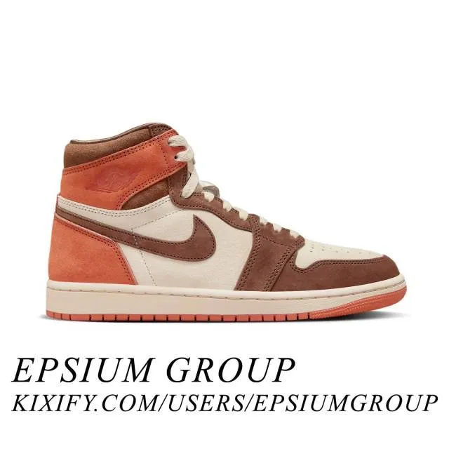 Nike women's air jordan 1 retro high og (cacao wow/ cacao wow/ sanddrift/ burnt sunrise/ cacao wow) men us 8-13 fq2941-200