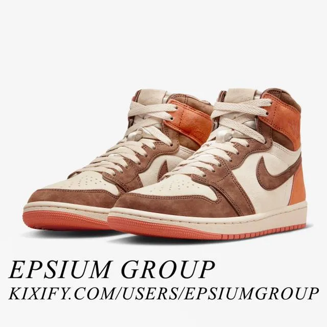 Nike women's air jordan 1 retro high og (cacao wow/ cacao wow/ sanddrift/ burnt sunrise/ cacao wow) men us 8-13 fq2941-200