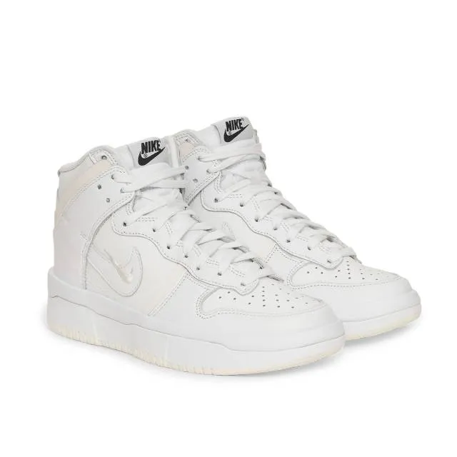 Nike women's dunk high rebel (summit white/ triple white/ sail ir