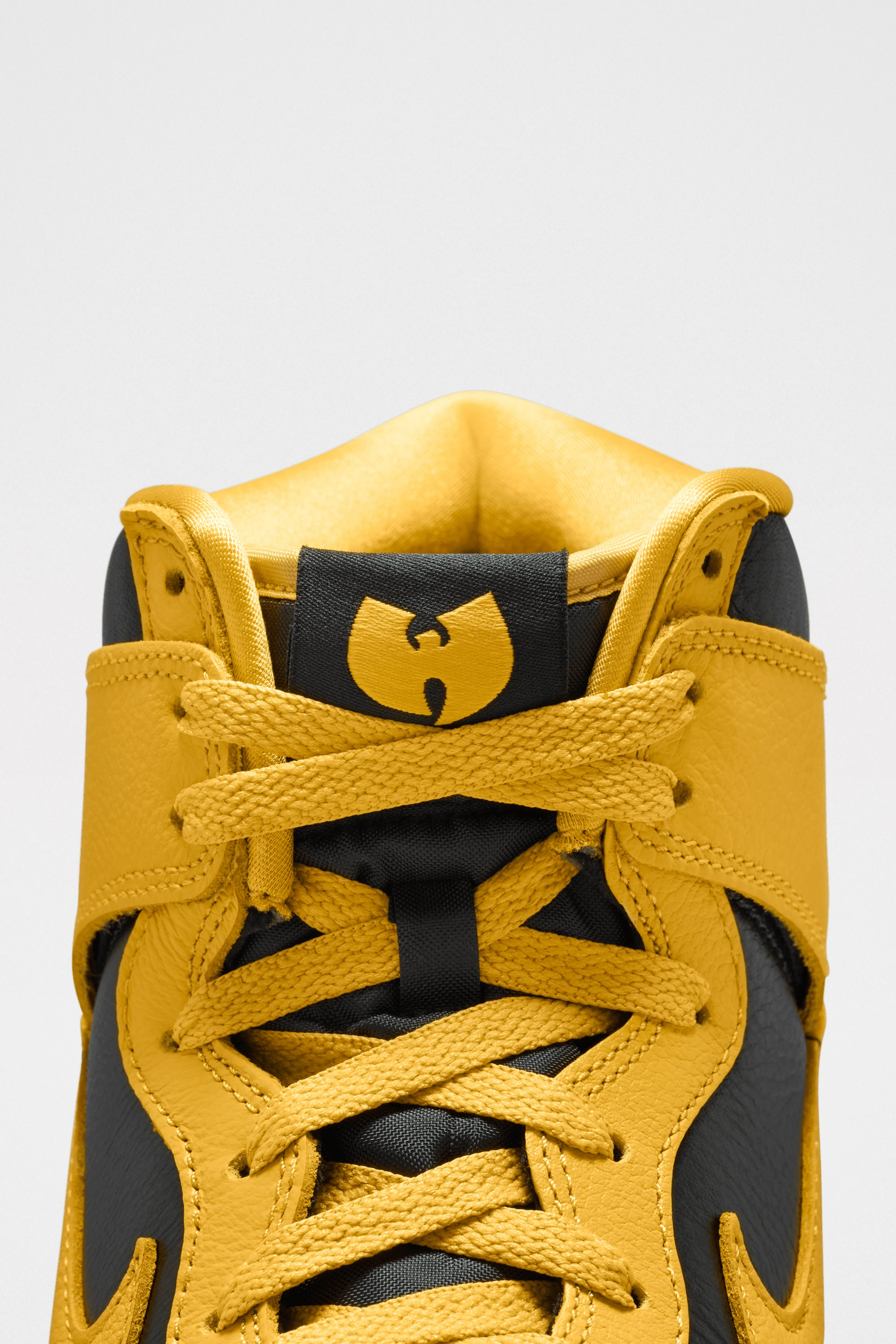 Nike x Wu Tang Clan Dunk High Retro Premium Black / Pollen