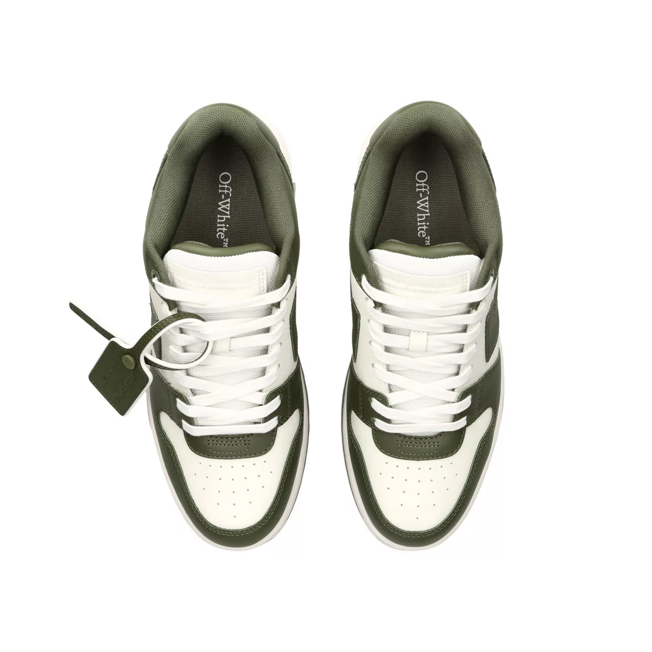 OFF-WHITE Out Of Office Trainers - Green