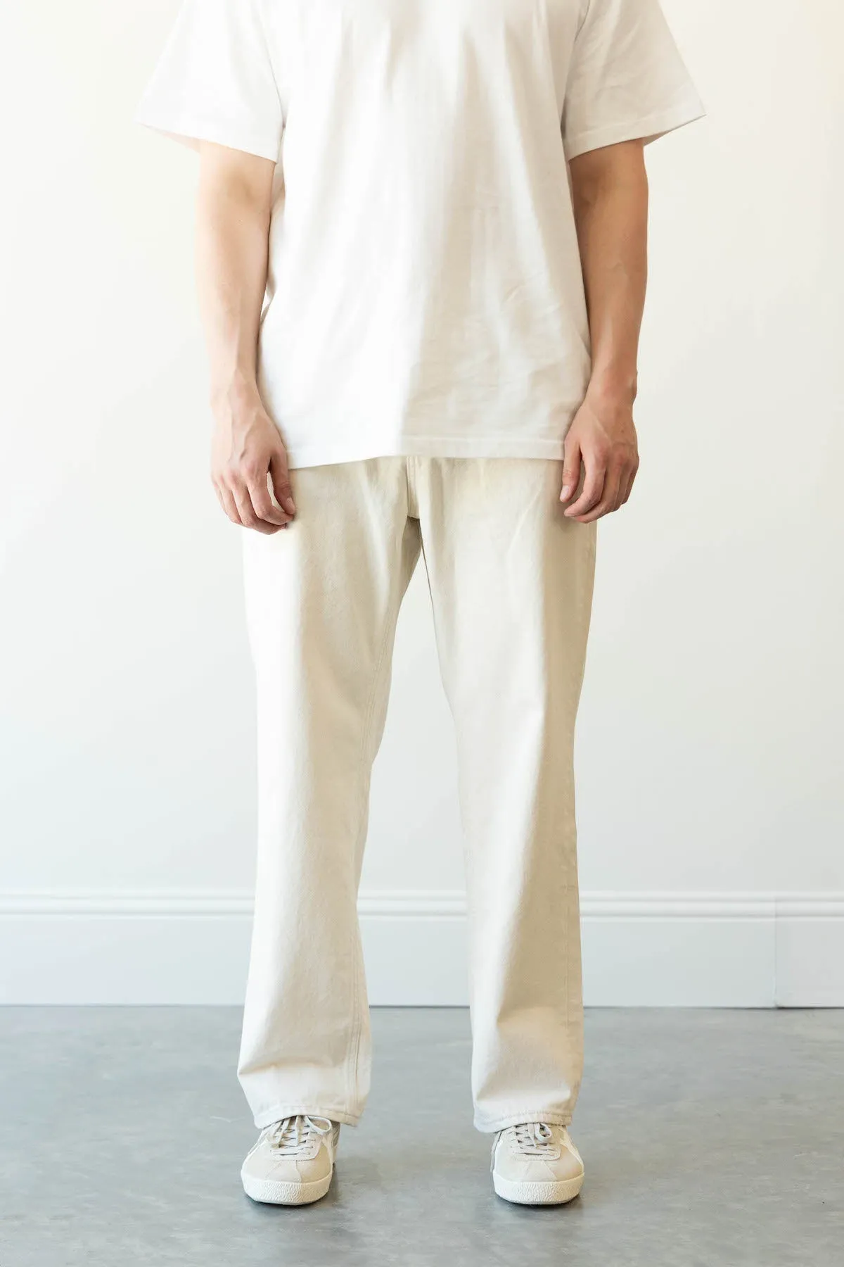 OG Wide Cotton Pants - Oatmeal