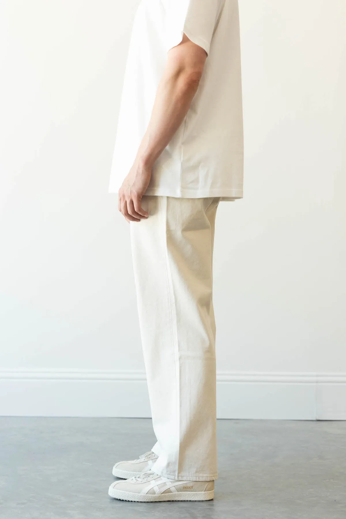 OG Wide Cotton Pants - Oatmeal