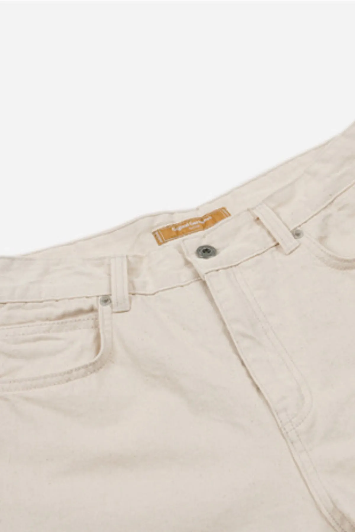 OG Wide Cotton Pants - Oatmeal