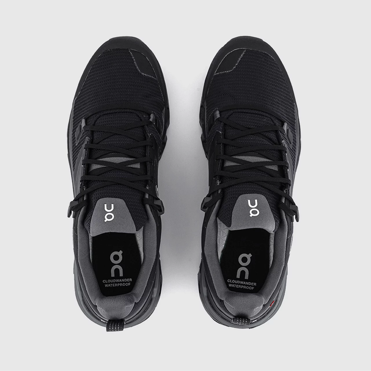 ON Cloudwander Waterproof Performance Trainers - Black