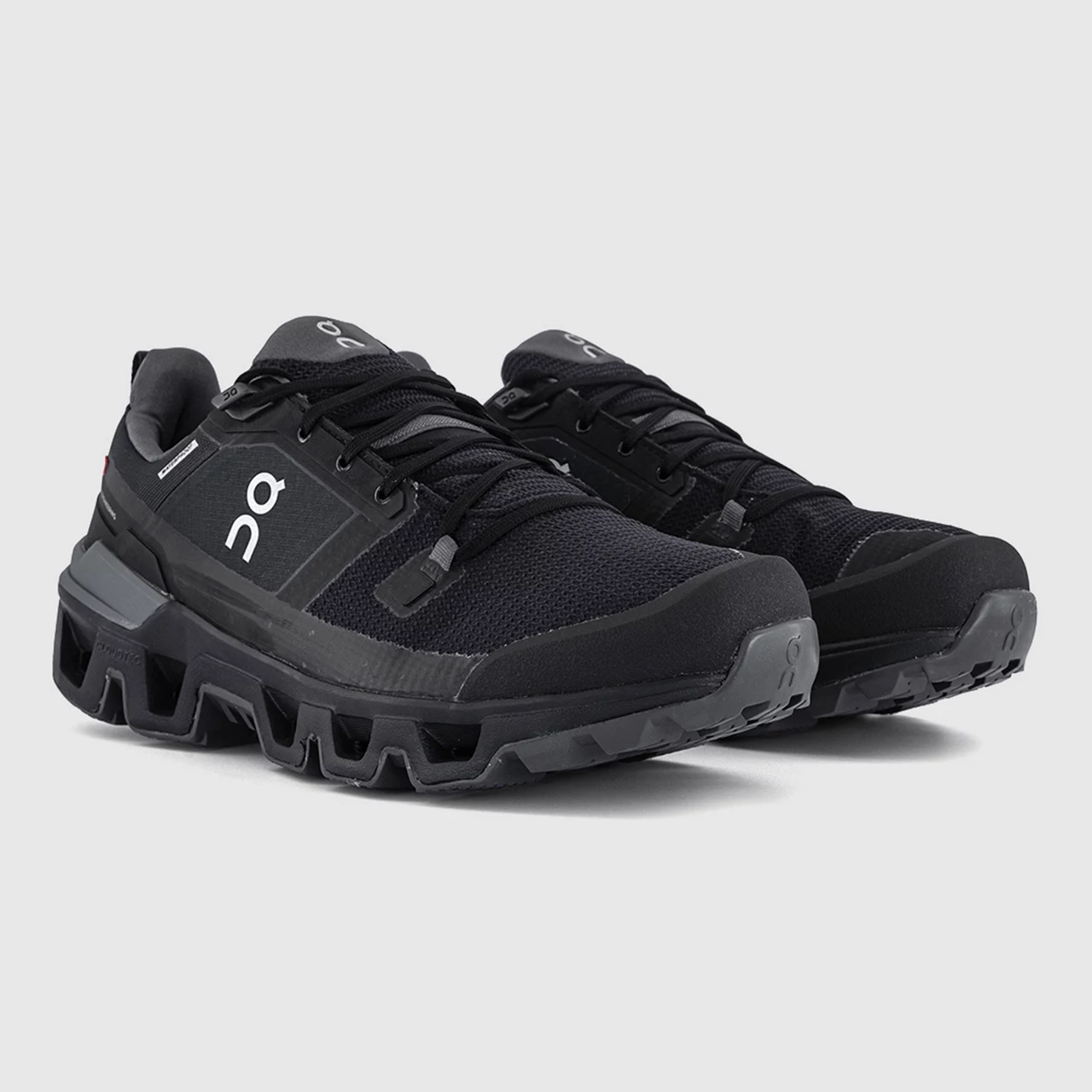 ON Cloudwander Waterproof Performance Trainers - Black