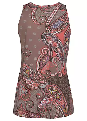 Paisley Printed Sleeveless Top by LASCANA | Look Again