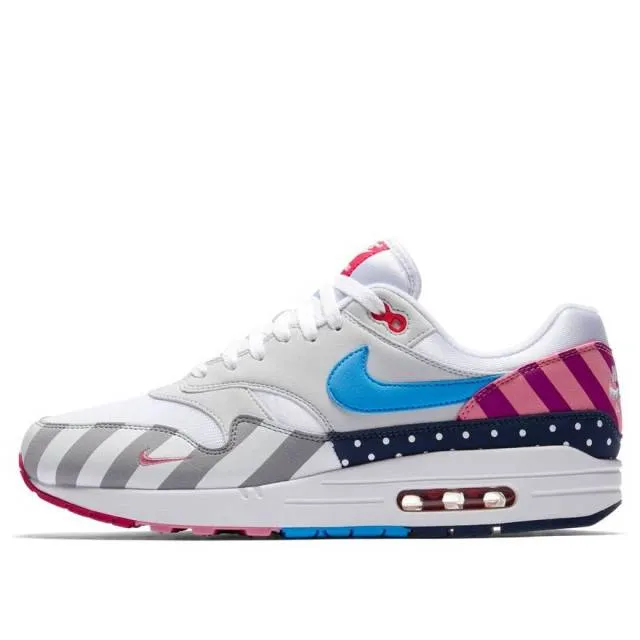 Parra x nike air max 1 white pure platinum