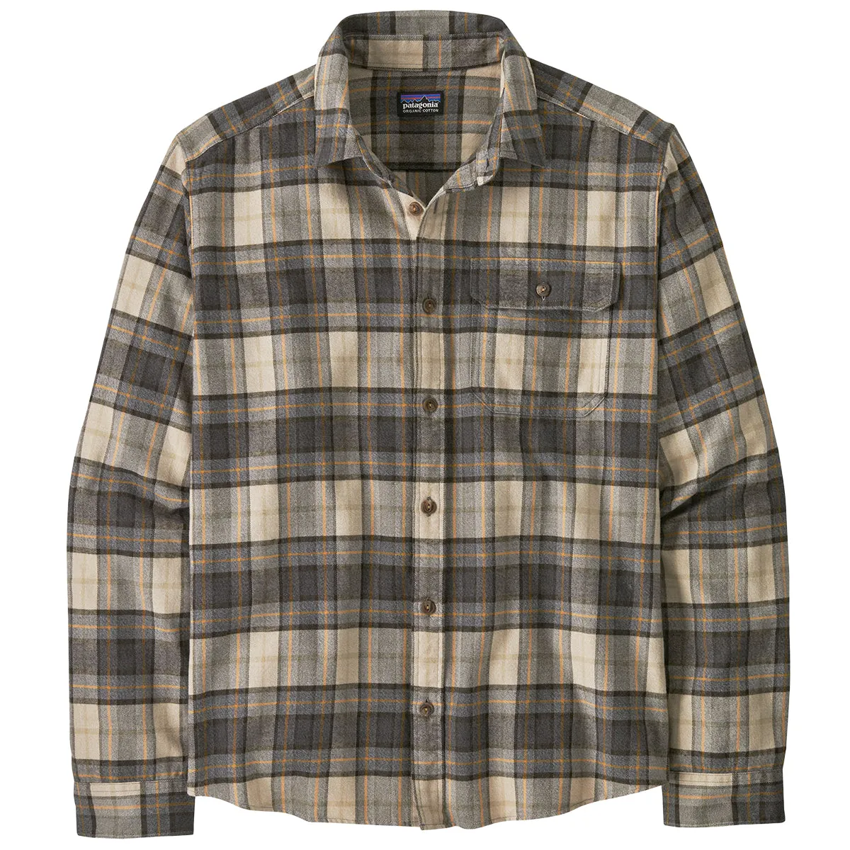 Patagonia Lightweight Fjord Cotton In Conversion Long Sleeve Button-up