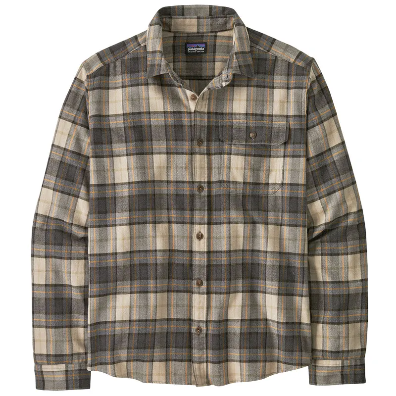 Patagonia Lightweight Fjord Cotton In Conversion Long Sleeve Button-up