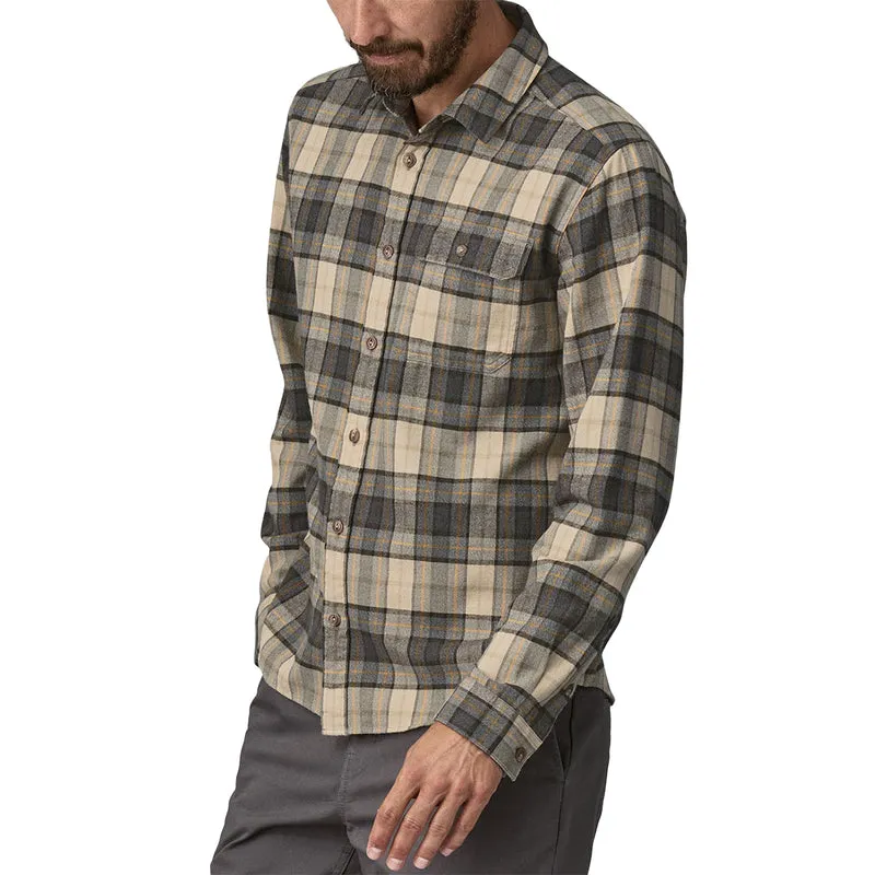 Patagonia Lightweight Fjord Cotton In Conversion Long Sleeve Button-up