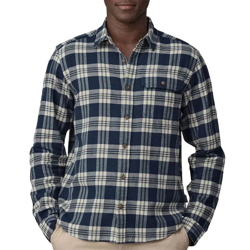 Patagonia Lightweight Fjord Cotton In Conversion Long Sleeve Button-up