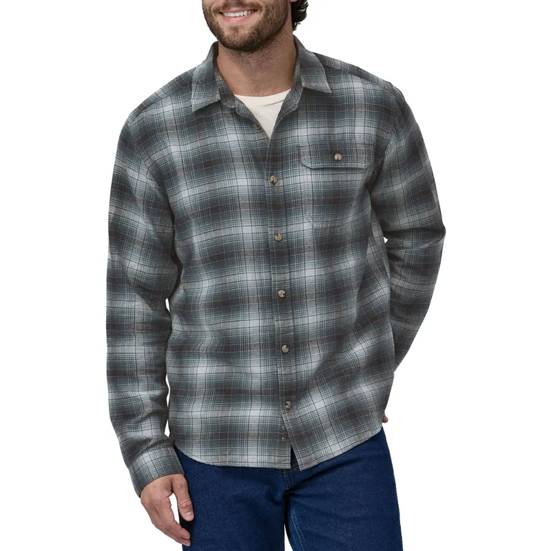 Patagonia Lightweight Fjord Cotton In Conversion Long Sleeve Button-up