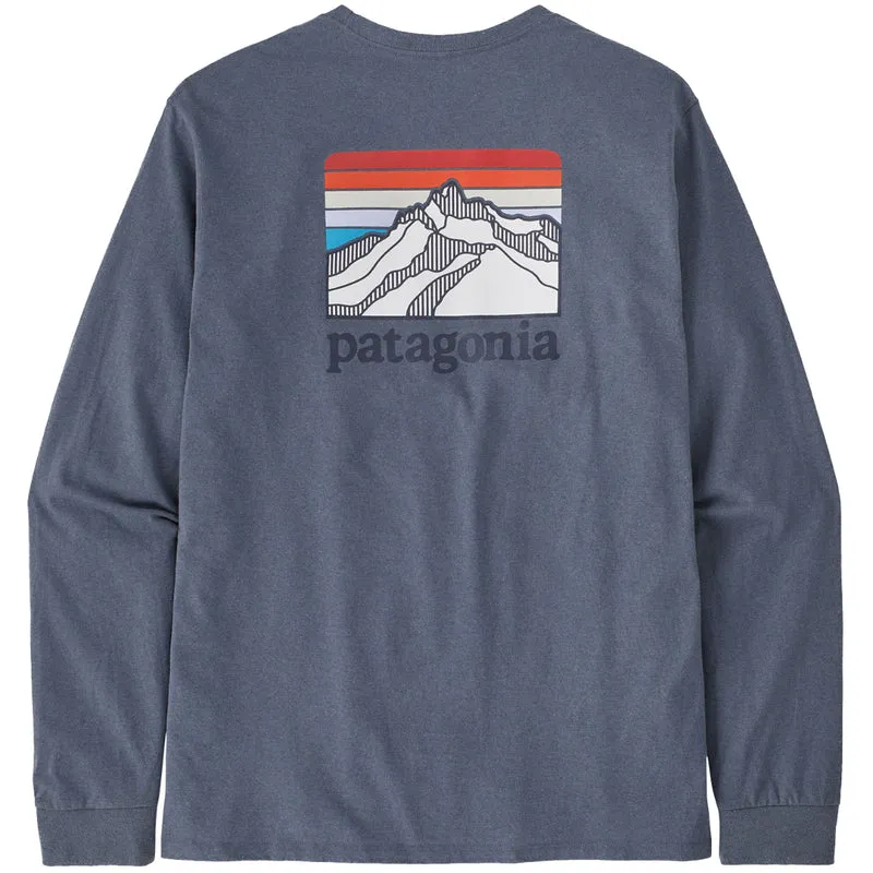 Patagonia Line Logo Ridge Long Sleeve Responsibili-Tee T-Shirt