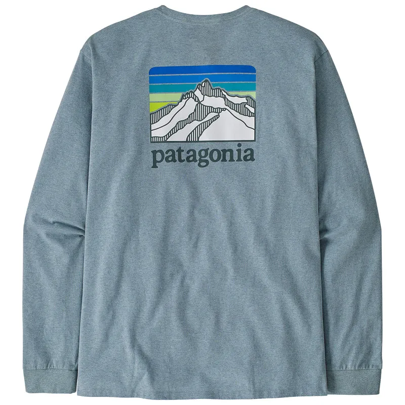 Patagonia Line Logo Ridge Long Sleeve Responsibili-Tee T-Shirt