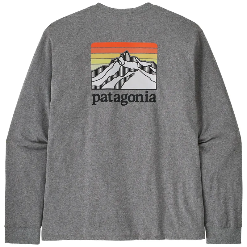 Patagonia Line Logo Ridge Long Sleeve Responsibili-Tee T-Shirt