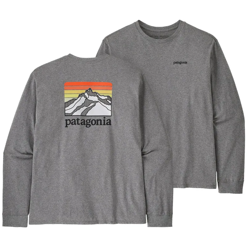 Patagonia Line Logo Ridge Long Sleeve Responsibili-Tee T-Shirt