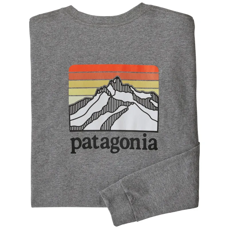 Patagonia Line Logo Ridge Long Sleeve Responsibili-Tee T-Shirt