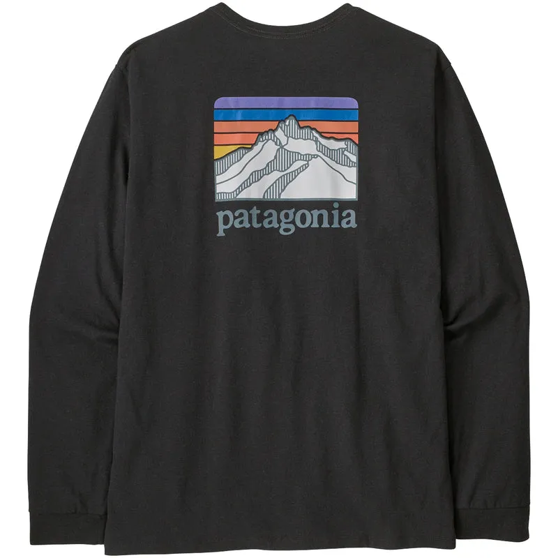 Patagonia Line Logo Ridge Long Sleeve Responsibili-Tee T-Shirt