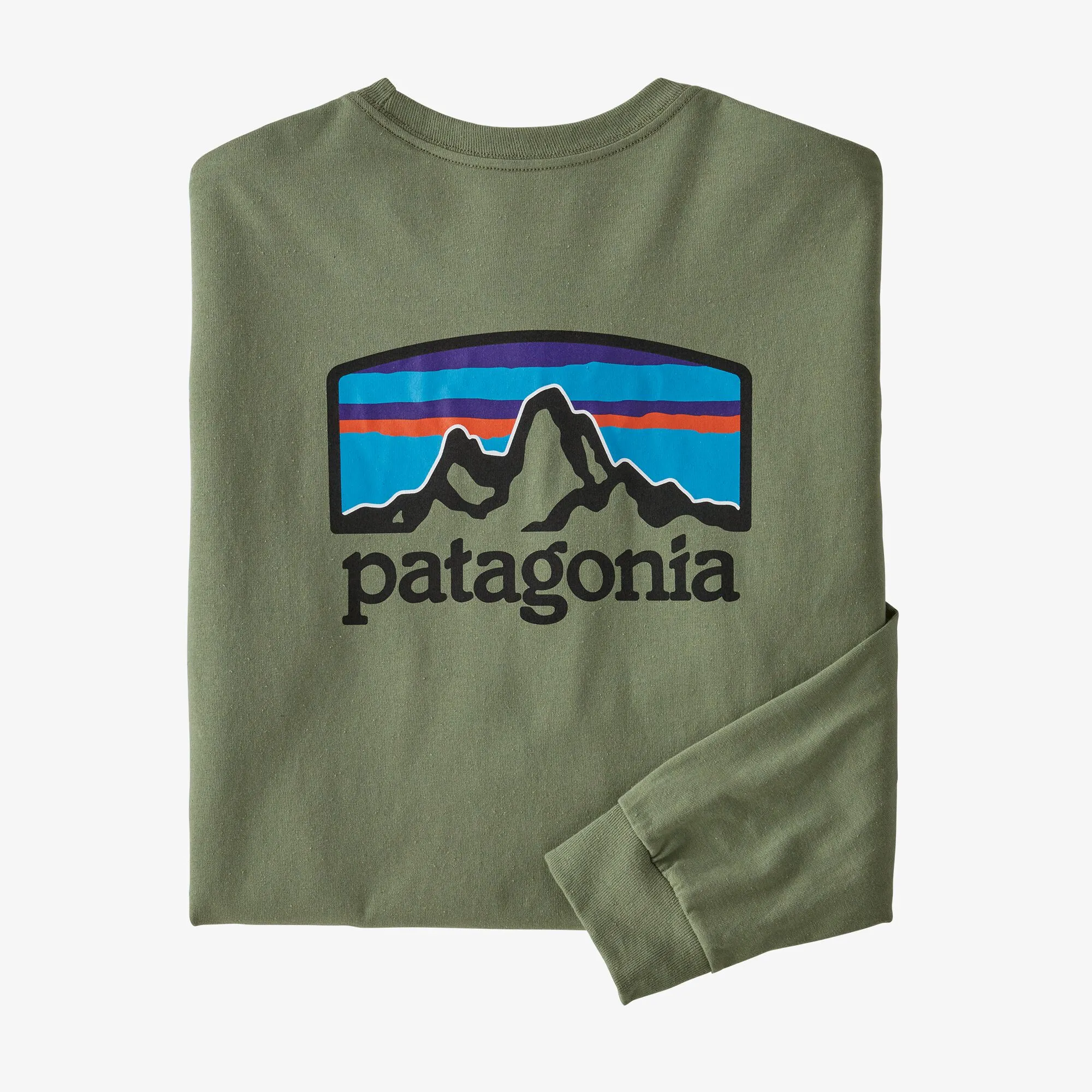 Patagonia Men's Long Sleeve Fitz Roy Horizons Responsibili-Tee