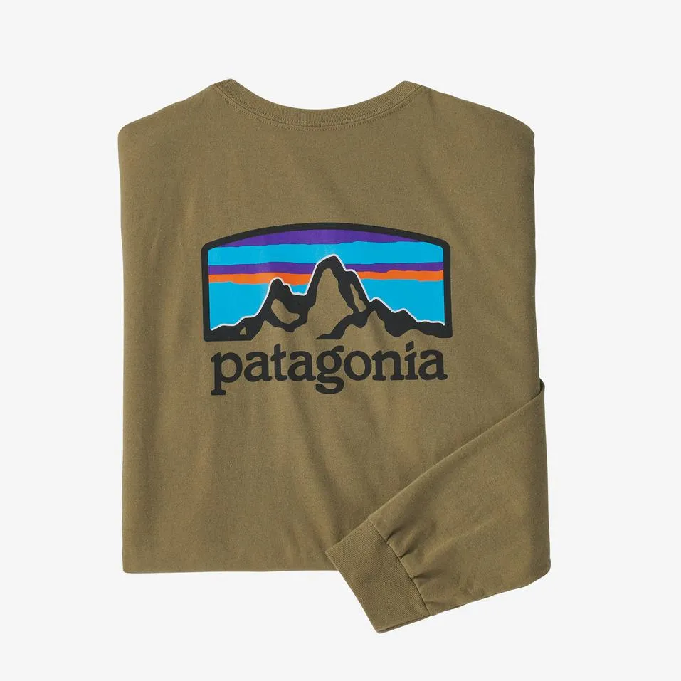 Patagonia Men's Long Sleeve Fitz Roy Horizons Responsibili-Tee