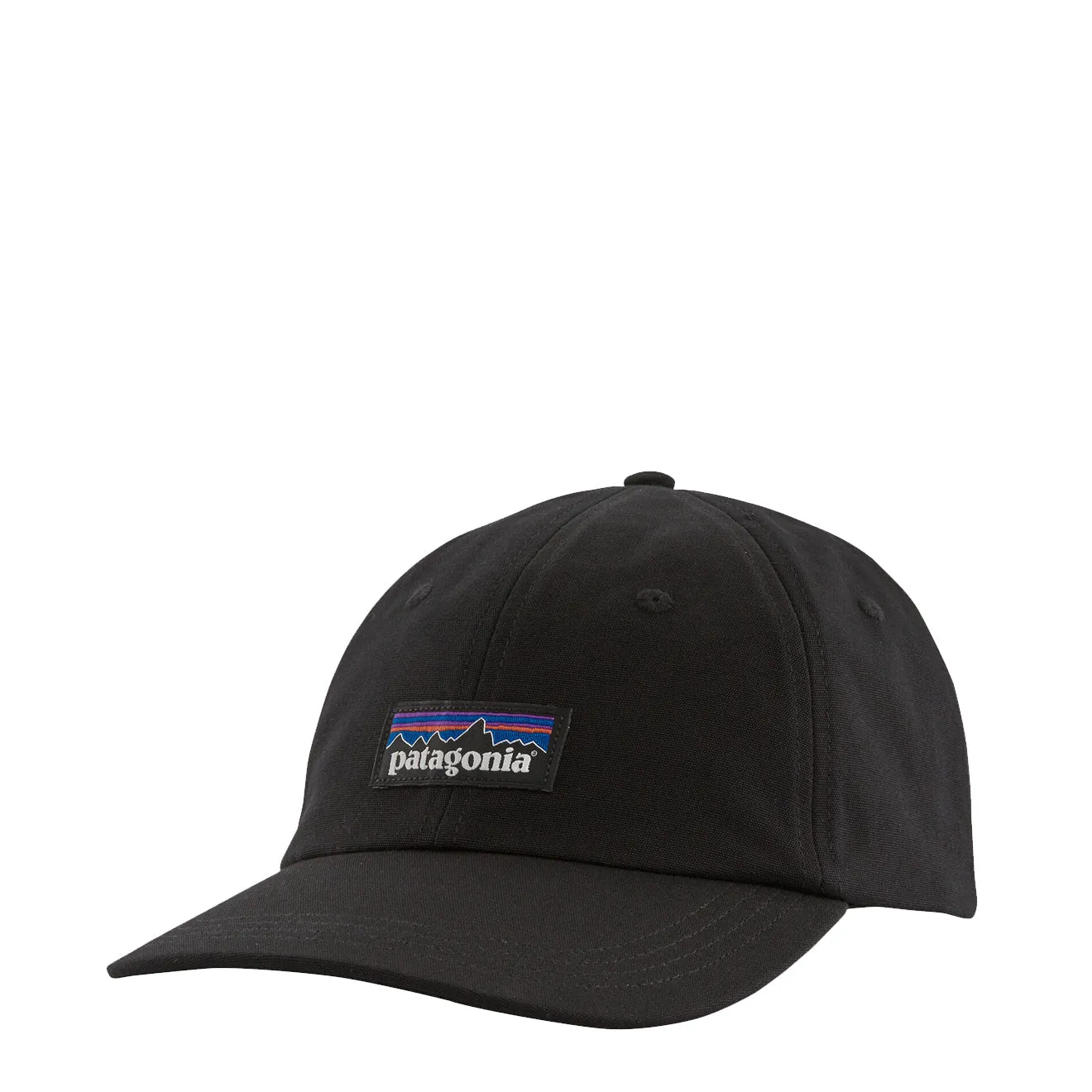 Patagonia P-6 Label Trad Cap Black