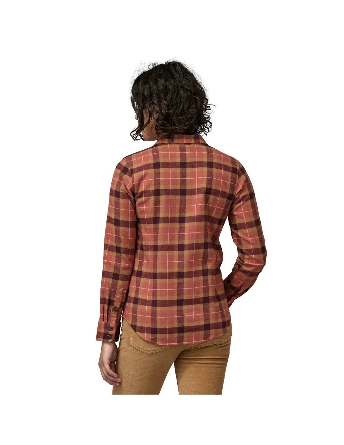 Patagonia, W's Long-Sleeved Organic Cotton Midweight Fjord Flannel Shirt