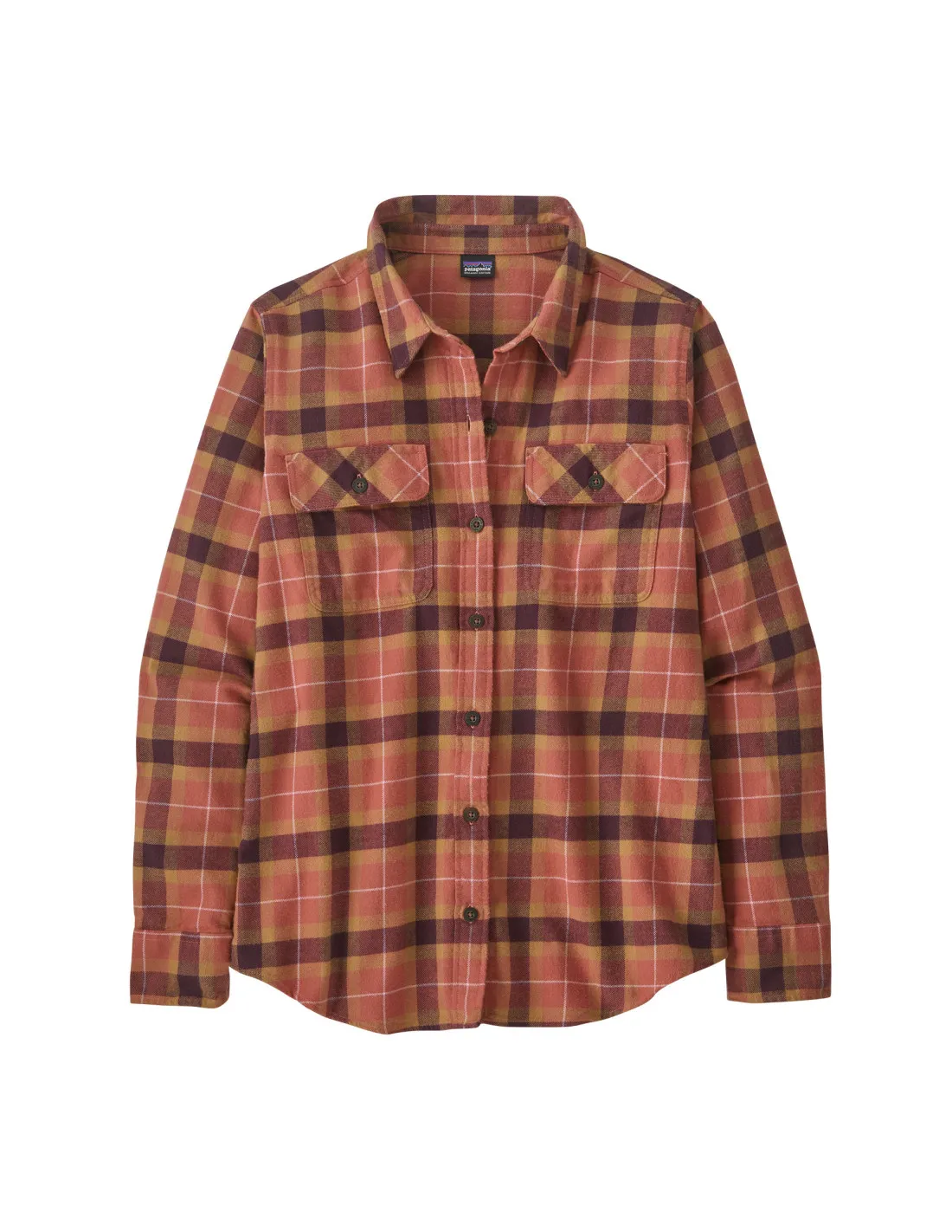 Patagonia, W's Long-Sleeved Organic Cotton Midweight Fjord Flannel Shirt