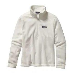 Patagonia Womens Micro D Quarter-Zip Fleece 26278 Birch White