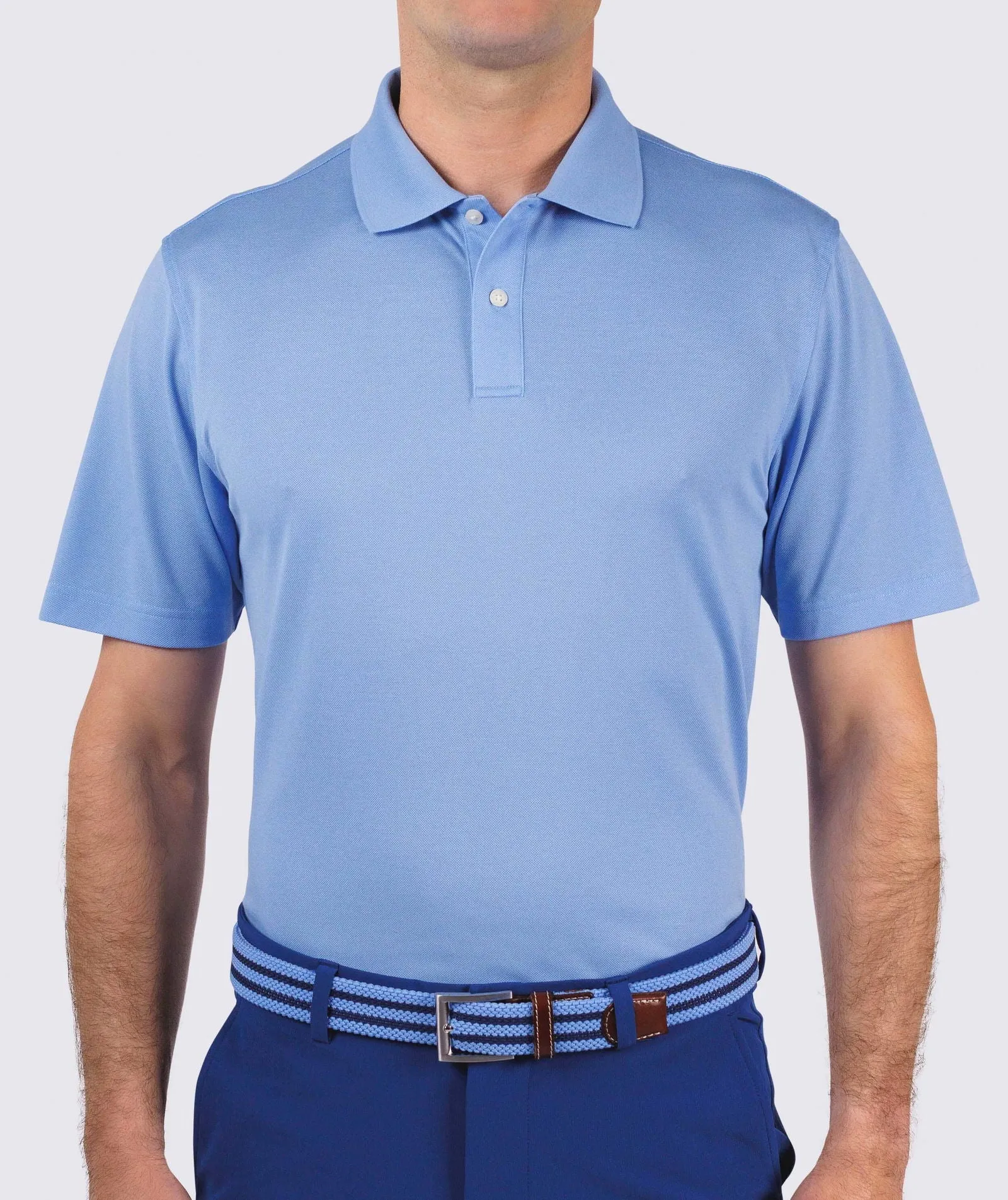 Pierce Cotton Performance Polo