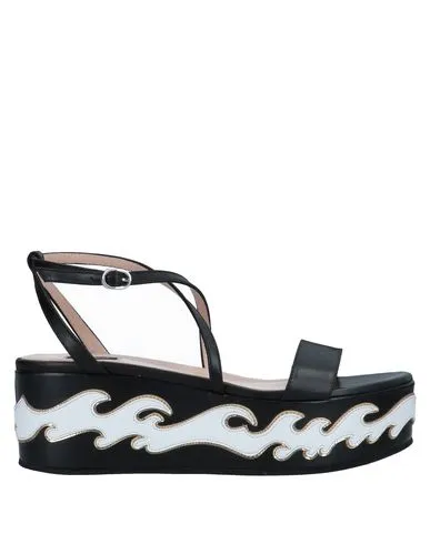 Pinko Women Sandals Black 5 UK