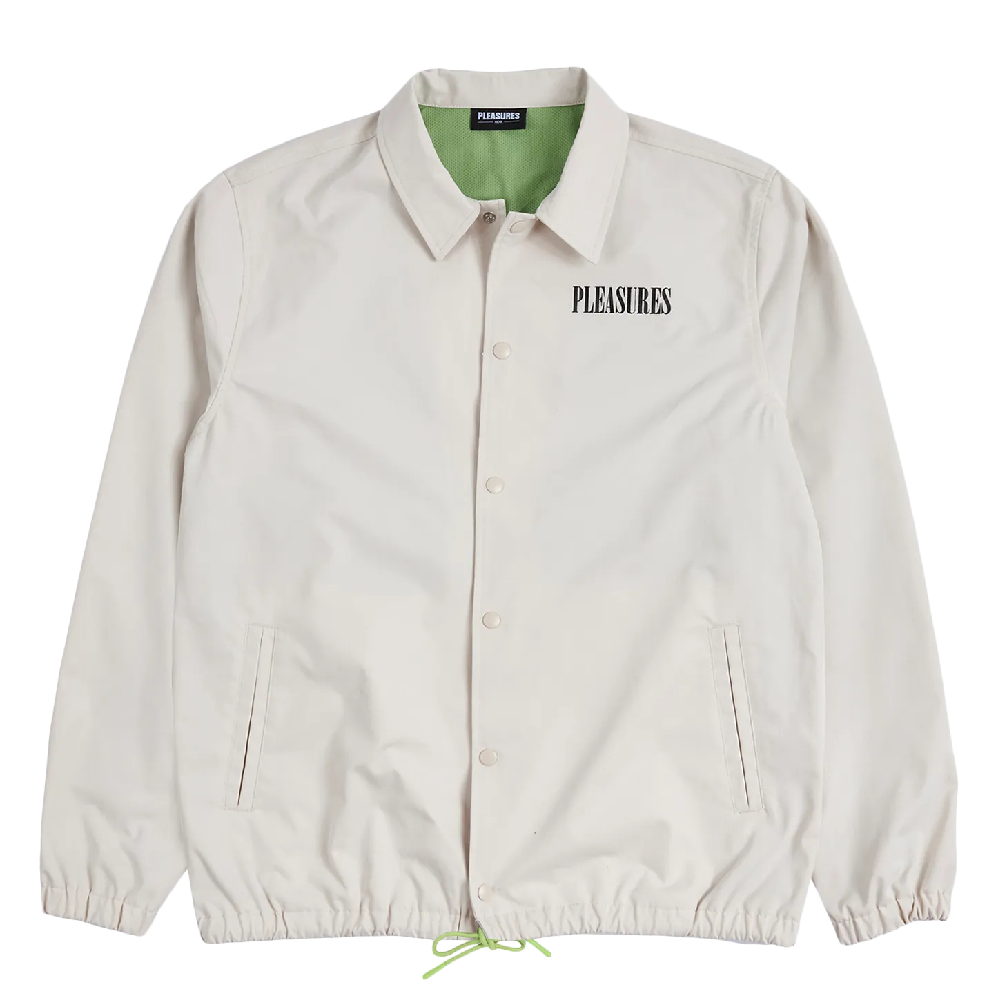 Pleasures Bended Coach Jacket 'White'