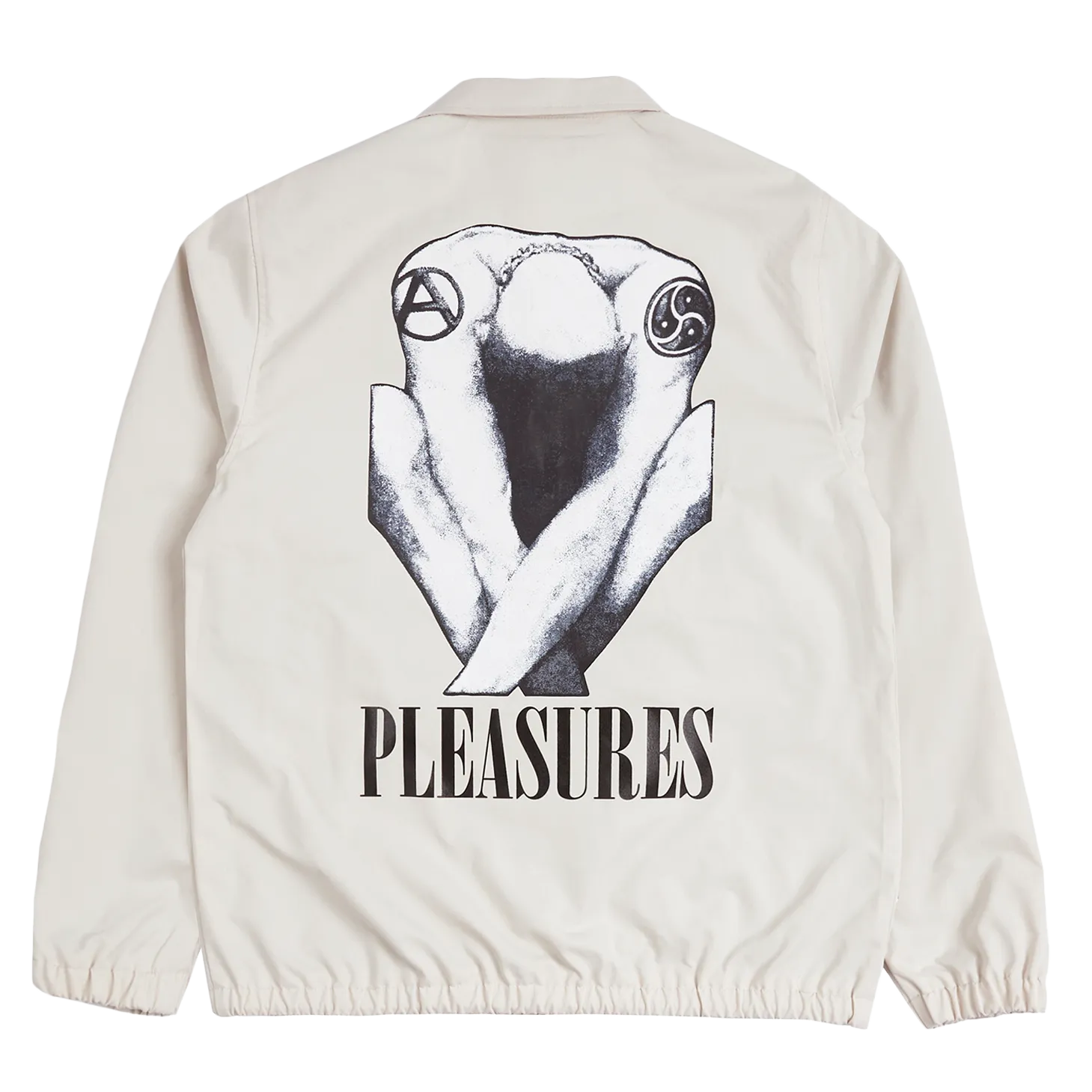 Pleasures Bended Coach Jacket 'White'