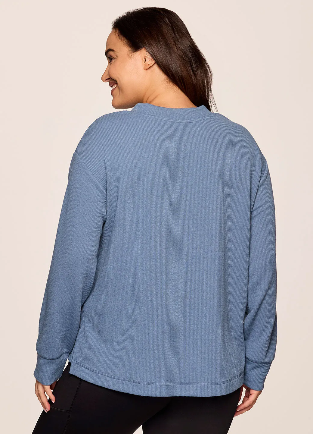 Plus Weekend Reset Pullover