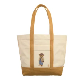 Polo Ralph Lauren  Tote Medium Ecru/Tan