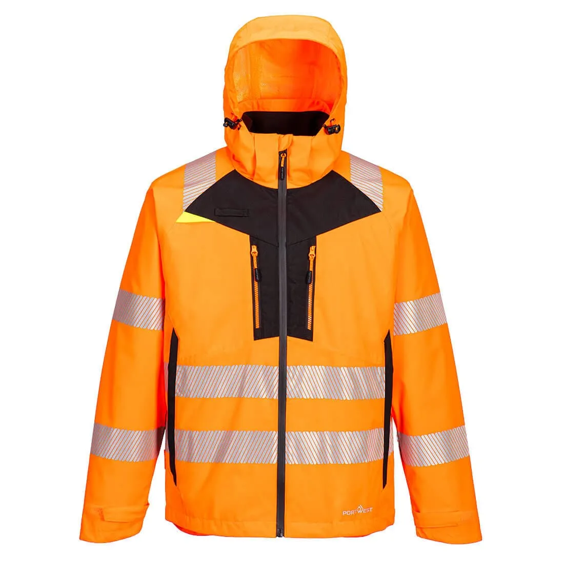 Portwest DX466 DX4 Hi-Vis 4-in-1 Waterproof Jacket