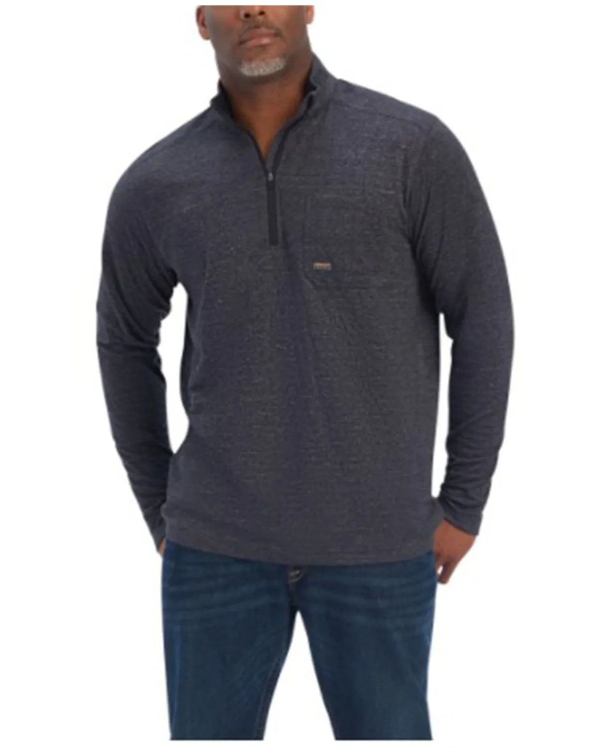 Product Name:  Ariat Men's Rebar Foundation 1/4 Zip Long Sleeve Work Baselayer Pullover