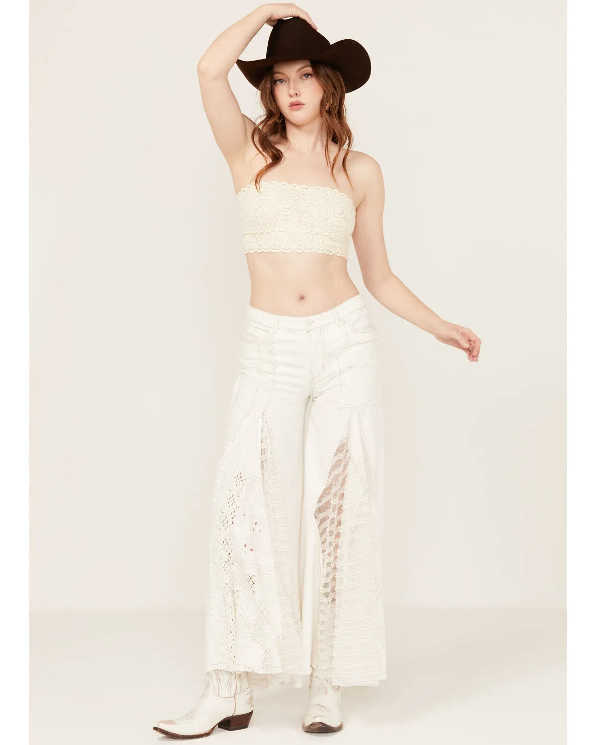 Product Name:  Free People Women's Great Escape High Rise Wide Leg Jeans